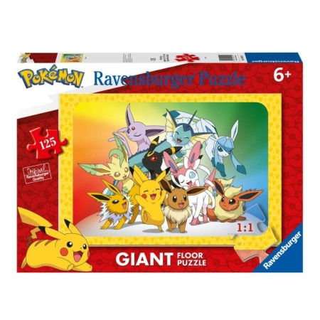 Ravensburger - Puzzle mare de podea Pokemon 125 piese Ravensburger - 1